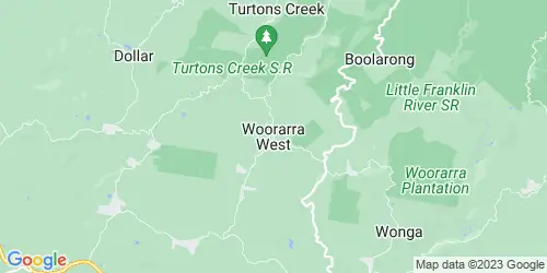 Woorarra West crime map