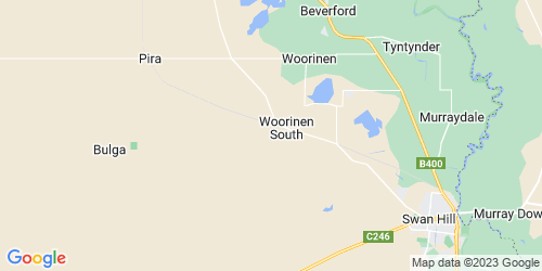 Woorinen South crime map