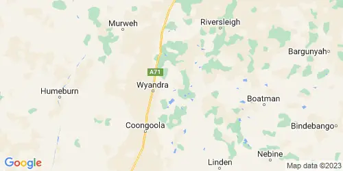 Wyandra crime map