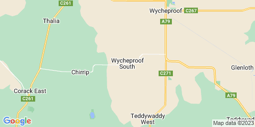 Wycheproof South crime map