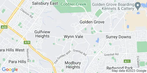 Wynn Vale crime map