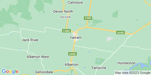 Yarram crime map