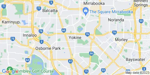Yokine crime map
