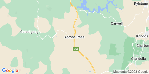Aarons Pass crime map