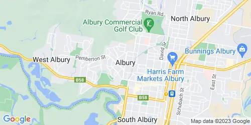 Albury crime map