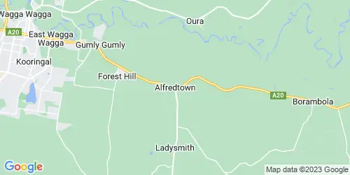 Alfredtown crime map
