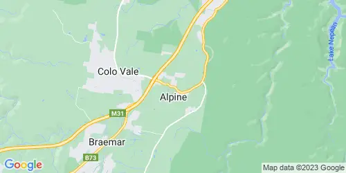 Alpine crime map