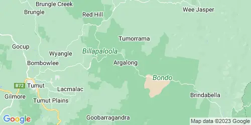 Argalong crime map
