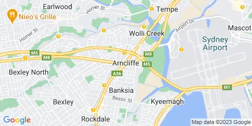 Arncliffe crime map