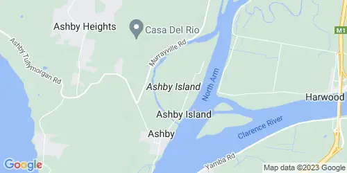 Ashby Island crime map