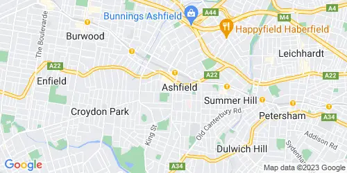 Ashfield crime map