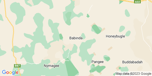 Babinda crime map