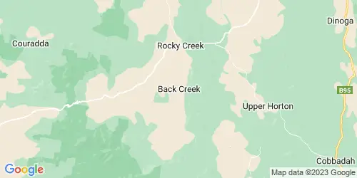 Back Creek (Gwydir) crime map