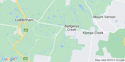 Badgerys Creek crime map