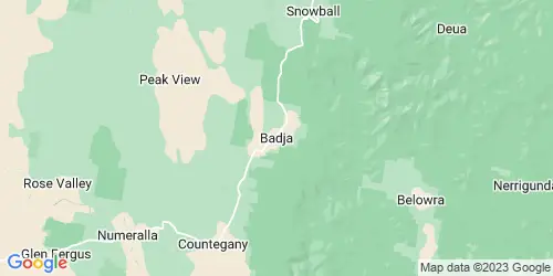 Badja crime map