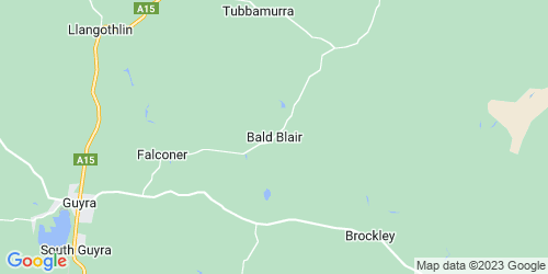 Bald Blair crime map