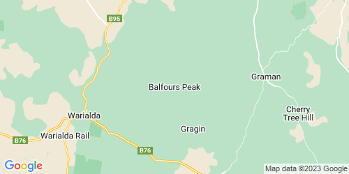 Balfours Peak crime map