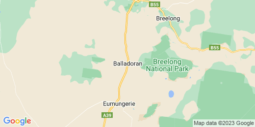 Balladoran crime map