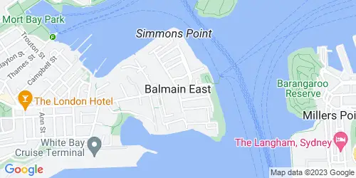 Balmain East crime map