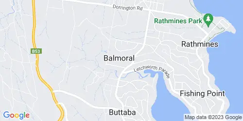 Balmoral (Lake Macquarie) crime map