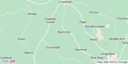 Bannister crime map