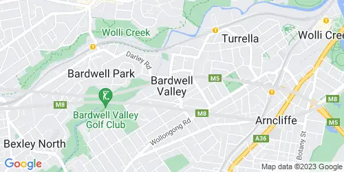 Bardwell Valley crime map