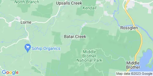 Batar Creek crime map