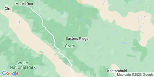 Baxters Ridge crime map