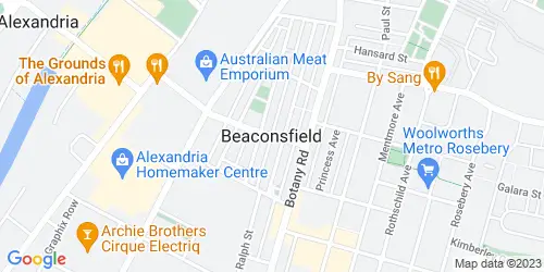 Beaconsfield crime map
