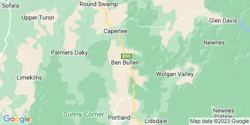 Ben Bullen crime map