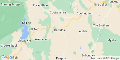 Berridale crime map