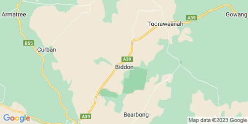 Biddon crime map