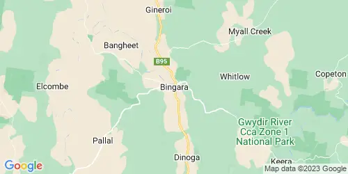 Bingara crime map