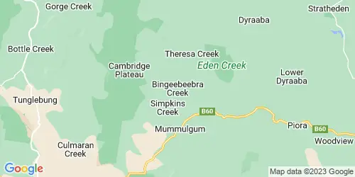 Bingeebeebra Creek crime map
