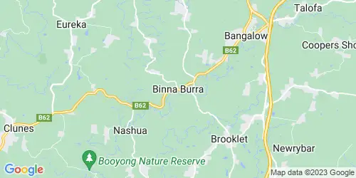 Binna Burra crime map