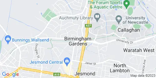 Birmingham Gardens crime map