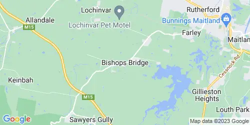 Bishops Bridge crime map