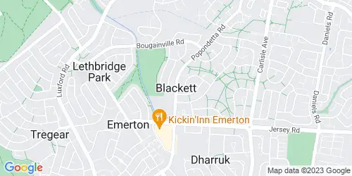 Blackett crime map