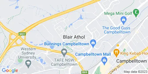 Blair Athol crime map