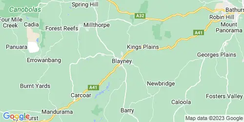 Blayney crime map