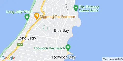 Blue Bay crime map