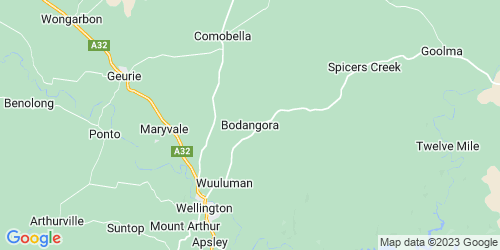 Bodangora crime map