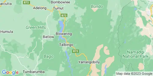 Bogong Peaks Wilderness crime map