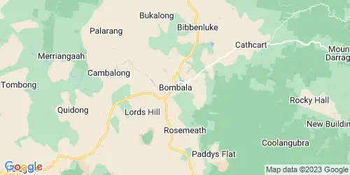Bombala crime map