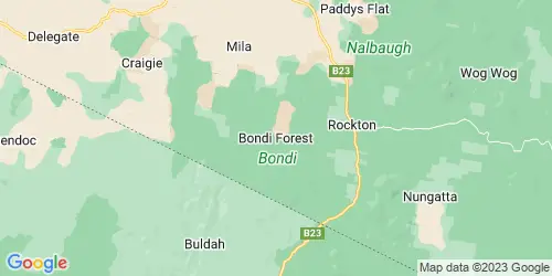 Bondi Forest crime map