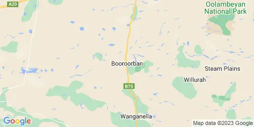 Booroorban crime map