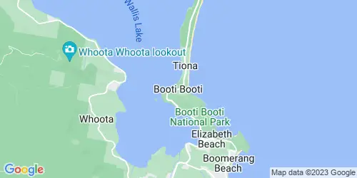Booti Booti crime map