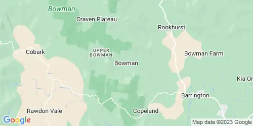 Bowman crime map