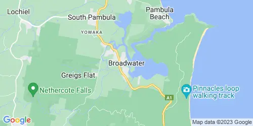 Broadwater (Bega Valley) crime map