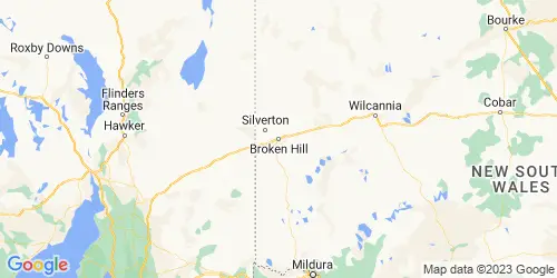 Broken Hill crime map